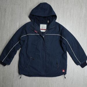 Vintage Abercrombie Fitch Fleece Outdoor Insulated Jacket Men L Water Resistant